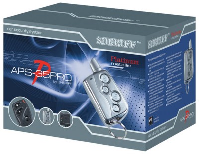 Купить Односторонние системы Автосигнализация  Sheriff APS-35PRO Platinum2 за 0.00руб.