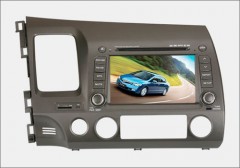 Купить Штатные головные устройства HONDA Civic 4D: Навигационный мультимедийный центр DVM-1319 HD/ DVM-1319G HD за 40000.00руб.