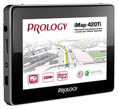Купить GPS-навигаторы PROLOGY IMAP-420TI за 0.00руб.
